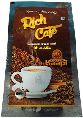 Kannan Jubilee Coffee Company Rich Coffee Roast & Ground Coffee 500 g(Chikory Flavoured)
Kannan Jubilee Coffee Company Rich Coffee Roast & Ground Coffee 500 g(Chikory Flavoured)