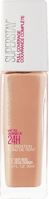 Maybelline New York Super Stay 24H Full coverage Liquid Foundation(Buff Beige 130)
Maybelline New York Super Stay 24H Full coverage Liquid Foundation(Buff Beige 130)