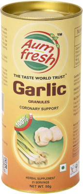 Aum Fresh Organic Garlic Granules - 100% Pure & Natural(50 g)