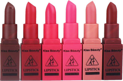 Kiss Beauty Beauty Pumpkin Matte Mini Kit Lipstick-35723B Pack of 6(Multicolor)
Kiss Beauty Beauty Pumpkin Matte Mini Kit Lipstick-35723B Pack of 6(Multicolor)