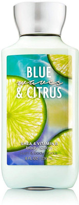 Bath & Body Works Works Blue Waves & Citrus Body Lotion 8 Oz(236 g)