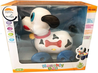 Saisan Naughty Musical Dog with Sound , Light Pulling & Toddlers Toy(White)
Saisan Naughty Musical Dog with Sound , Light Pulling & Toddlers Toy(White)
