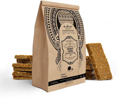 looms & weaves - Ready to eat Homemade Peanut Chikki (Neera) - 250 gm(250 g, Pouch)
looms & weaves - Ready to eat Homemade Peanut Chikki (Neera) - 250 gm(250 g, Pouch)