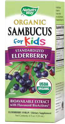 Nature's Way Organic Sambucus for Kids Standardized Elderberry Berry Flavor 4 fl oz (120 ml)(120 ml)
Nature's Way Organic Sambucus for Kids Standardized Elderberry Berry Flavor 4 fl oz (120 ml)(120 ml)