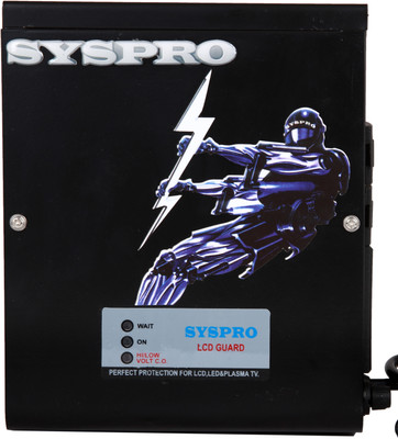 Syspro LED140290 LED VOLTAGE STABILIZER With 5 years warranty and Upto 45 inch LED (100% COPPER WINDING)(Black)
Syspro LED140290 LED VOLTAGE STABILIZER With 5 years warranty and Upto 45 inch LED (100% COPPER WINDING)(Black)