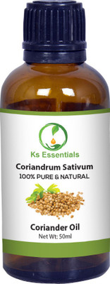 Ks Essentials 100% Pure Coriander Essential Oil Natural & Undiluted For Skin care & Hair(50 ml)
Ks Essentials 100% Pure Coriander Essential Oil Natural & Undiluted For Skin care & Hair(50 ml)