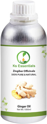 Ks Essentials 100% Pure Ginger Essential Oil (Zingiber Officinale) Natural Therapeutic Grade(1000 ml)
Ks Essentials 100% Pure Ginger Essential Oil (Zingiber Officinale) Natural Therapeutic Grade(1000 ml)