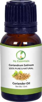 Ks Essentials 100% Pure Coriander Essential Oil Natural & Undiluted For Skin care & Hair(15 ml)
Ks Essentials 100% Pure Coriander Essential Oil Natural & Undiluted For Skin care & Hair(15 ml)