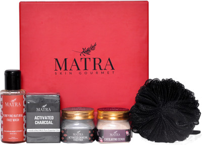 Matra Naturals Daily Essentials Luxury Skincare Hamper Gift Set - Bath and Beauty Box, Perfect Gift for all occasions - Birthdays, Anniversary, Weddings, Men, Women(Set of 5)
Matra Naturals Daily Essentials Luxury Skincare Hamper Gift Set - Bath and Beauty Box, Perfect Gift for all occasions - Birthdays, Anniversary, Weddings, Men, Women(Set of 5)