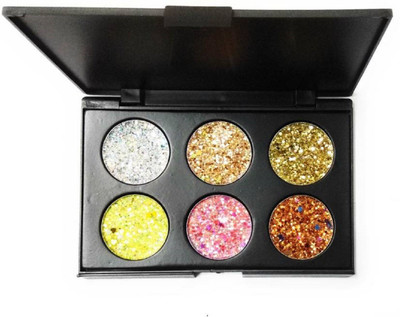 Imported 6 Color Love Professional Glitter Primer Base Eye Makeup Pack Eyeshadow Makeup Palette 50 g(Multi)
Imported 6 Color Love Professional Glitter Primer Base Eye Makeup Pack Eyeshadow Makeup Palette 50 g(Multi)