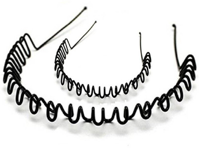 ASHTIPS Unisex Spring ZigZag Wave Metal Hair Hoop Black Hair Band Hair Band(Black)
ASHTIPS Unisex Spring ZigZag Wave Metal Hair Hoop Black Hair Band Hair Band(Black)