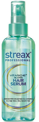 STREAX Professional VitaRiche Gloss Hair Serum(200 ml) 
STREAX Professional VitaRiche Gloss Hair Serum(200 ml)