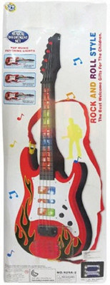Charming treasures MUSICAL GUITAR(Red, Black)