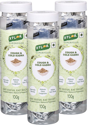 Xplor Cough & Cold Kadha (3 Packs of 100 gm Each) Herbs Herbal Tea Plastic Bottle(300 g)
Xplor Cough & Cold Kadha (3 Packs of 100 gm Each) Herbs Herbal Tea Plastic Bottle(300 g)