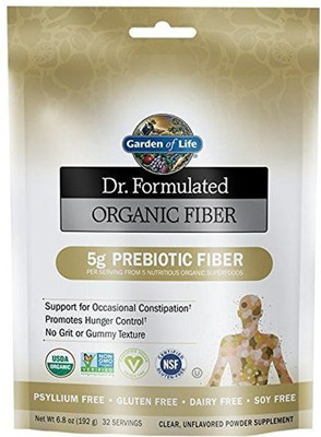 Garden Of Life Dr. Formulated Organic Fiber Unflavored - 6.8 oz(192 g)