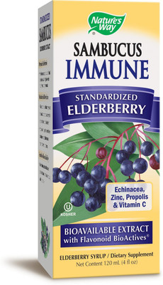 Nature's Way Sambucus Immune Echinacea Zinc Propolis & Vitamin C 4 fl oz (120 ml)(120 ml)
Nature's Way Sambucus Immune Echinacea Zinc Propolis & Vitamin C 4 fl oz (120 ml)(120 ml)