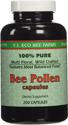 Y.S. Eco Bee Farms Bee Pollen - 200 Capsules(200 No)