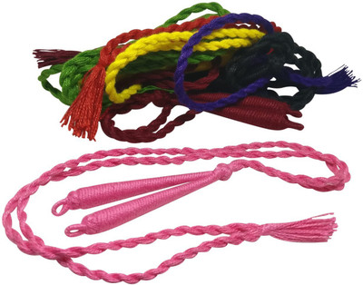 Aumni Crafts Handmade Jewellery Making Cotton Dori Back Rope Braided Cord 18inch Long 1cm Thick Cord Assorted Colors (Pack of 10 pieces)
Aumni Crafts Handmade Jewellery Making Cotton Dori Back Rope Braided Cord 18inch Long 1cm Thick Cord Assorted Colors (Pack of 10 pieces)