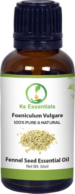 Ks Essentials 100% Pure Fennel Seed Essential Oil (Foeniculum Vulgare) Natural Therapeutic Grade(30 ml)
Ks Essentials 100% Pure Fennel Seed Essential Oil (Foeniculum Vulgare) Natural Therapeutic Grade(30 ml)