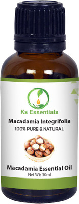 Ks Essentials 100% Pure Macadamia Essential Oil (Macadamia integrifolia) Natural Therapeutic Grade(30 ml)
Ks Essentials 100% Pure Macadamia Essential Oil (Macadamia integrifolia) Natural Therapeutic Grade(30 ml)