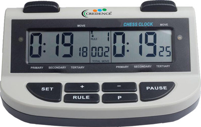 Credence LCD Digital Chess Clock