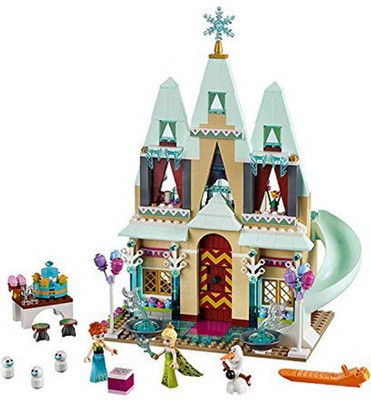 Happy GiftMart Frozen Elsa's Sparkling Ice Castle Doll House Building Block Lego Style Compatible Action Figures Play Set Toy for Kids(Multicolor)
Happy GiftMart Frozen Elsa's Sparkling Ice Castle Doll House Building Block Lego Style Compatible Action Figures Play Set Toy for Kids(Multicolor)