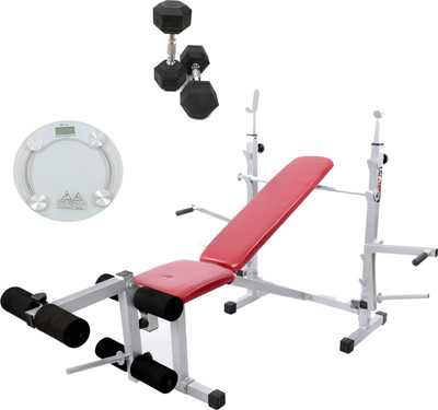 Lifeline Multi Bench 309 | Bundles With Hexa Dumbbell 5kg Set and Weight Scale Home Gym Combo(100 - 120 kg)
Lifeline Multi Bench 309 | Bundles With Hexa Dumbbell 5kg Set and Weight Scale Home Gym Combo(100 - 120 kg)