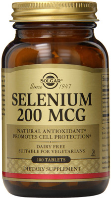 Solgar Selenium - 200 mcg - 100 Tablets(100 No)