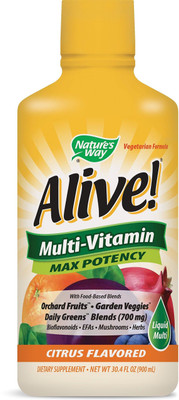 Nature's Way Alive Liquid Multi-Vitamin Citrus - 30 fl oz(888 ml)
Nature's Way Alive Liquid Multi-Vitamin Citrus - 30 fl oz(888 ml)
