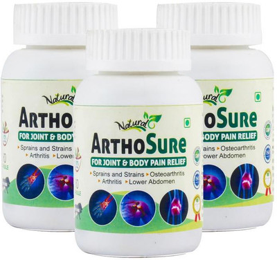 natural arthosure pack of 3(500 mg)