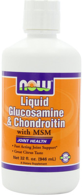 Now Foods Liquid Glucosamine & Chondroitin with MSM Citrus 32 fl oz (946 ml)(946 ml)
Now Foods Liquid Glucosamine & Chondroitin with MSM Citrus 32 fl oz (946 ml)(946 ml)