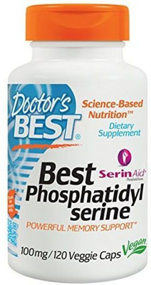 Doctor's Best Best Phosphatidylserine with SerinAid 100 mg 120 Veggie Caps(120 No)
Doctor's Best Best Phosphatidylserine with SerinAid 100 mg 120 Veggie Caps(120 No)
