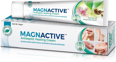 GREEN CURE Magnactive - Premium Ayurvedic Herbal Antiseptic Cream | Medicine for Cuts, Burns, Wounds & Scratches | Instant & Quick Relief | German Design Antiseptic Cream(30 g)
GREEN CURE Magnactive - Premium Ayurvedic Herbal Antiseptic Cream | Medicine for Cuts, Burns, Wounds & Scratches | Instant & Quick Relief | German Design Antiseptic Cream(30 g)