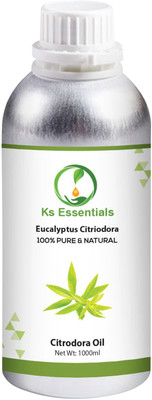 Ks Essentials 100% Pure Citrodora Essential Oil (Eucalyptus citriodora) Natural Therapeutic Grade(1000 ml)
Ks Essentials 100% Pure Citrodora Essential Oil (Eucalyptus citriodora) Natural Therapeutic Grade(1000 ml)