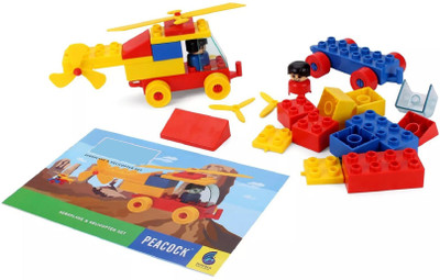 Bluwings Children's Activity Helicopter Blocs set For Kids(32 Pcs)(Min. Age 3 Yrs)(Multicolor)
Bluwings Children's Activity Helicopter Blocs set For Kids(32 Pcs)(Min. Age 3 Yrs)(Multicolor)
