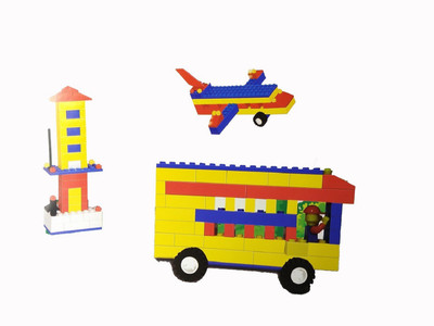 Bluwings 300 Pcs Vehicle Maker interlocking Blocks set for Children(Min. Age 3 Yrs)(Multicolor)
Bluwings 300 Pcs Vehicle Maker interlocking Blocks set for Children(Min. Age 3 Yrs)(Multicolor)