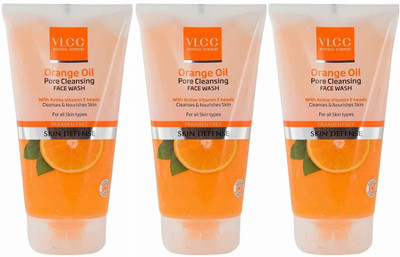 VLCC COMBO KIT Orange Oil Face Wash(450 ml)