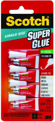 Scotch Single Use Super Glue Gel (AD119) Glue(18.9 ml)