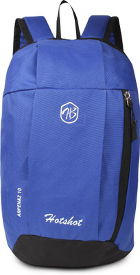 Hot Shot Waterproof Hiking Backpack Rucksack - 10 L(Blue, Black), Black;blue