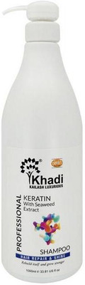 Khadi Kailash Luxurious Professional Keratin Shampoo with Seaweed Extract(1 L)