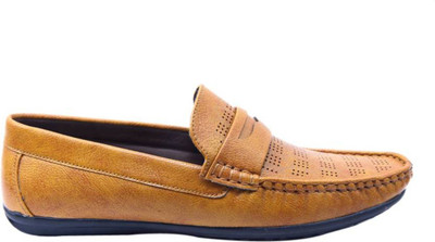 Rjkart Stylish Formal Loafers For Men Loafers For Men(Tan