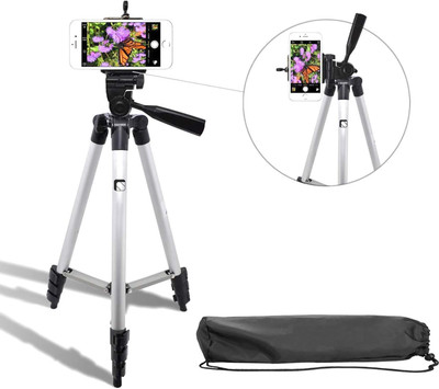 Syvo 3110 Portable Digital Camera Mobile Stand Tripod, Tripod Kit, Monopod(Silver, Supports Up to 1500 g)
Syvo 3110 Portable Digital Camera Mobile Stand Tripod, Tripod Kit, Monopod(Silver, Supports Up to 1500 g)