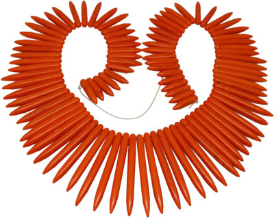 Aumni Crafts Jewellery Making Synthetic Beads Graduated Multi-Size Range 20mm to 50mm Spike Orange (Sold as 1 string, 96 beads/string)
Aumni Crafts Jewellery Making Synthetic Beads Graduated Multi-Size Range 20mm to 50mm Spike Orange (Sold as 1 string, 96 beads/string)