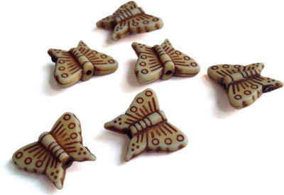 Aumni Crafts Small Designer Jewellery Making Beads Acrylic 15mm Butterfly Wooden Color (Pack of 60 pieces)
Aumni Crafts Small Designer Jewellery Making Beads Acrylic 15mm Butterfly Wooden Color (Pack of 60 pieces)