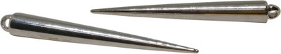 Aumni Crafts Jewellery Making Metallic Acrylic Pendant Beads 51x6mm Spike Silver Color (Pack of 20 pieces)
Aumni Crafts Jewellery Making Metallic Acrylic Pendant Beads 51x6mm Spike Silver Color (Pack of 20 pieces)