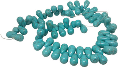 Aumni Crafts Jewellery Making Synthetic Beads 17x10mm Drop Turquoise Blue (Sold as 1 string, 110 beads/string)
Aumni Crafts Jewellery Making Synthetic Beads 17x10mm Drop Turquoise Blue (Sold as 1 string, 110 beads/string)