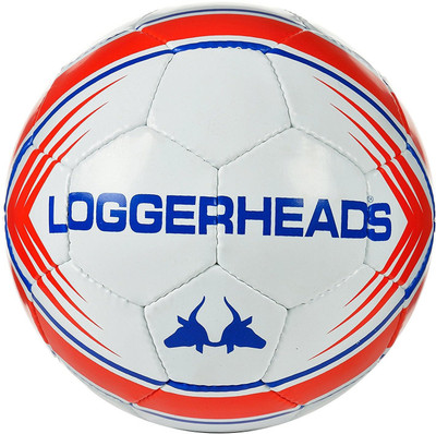 loggerheads Mentor Football - Size: (Pack of 1, White, White/red