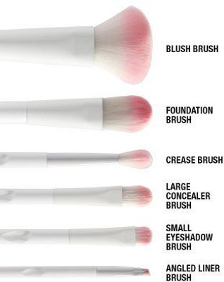 Wet n Wild 6 Piece Brush Set(Pack of 6)