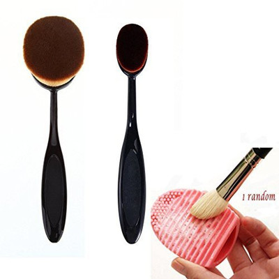 Buytra 3 Piece Makeup Brush Set With Big And Small Oval Toothbrush Foundation Cleaner Egg Scrubber Board(Pack of 3)
Buytra 3 Piece Makeup Brush Set With Big And Small Oval Toothbrush Foundation Cleaner Egg Scrubber Board(Pack of 3)