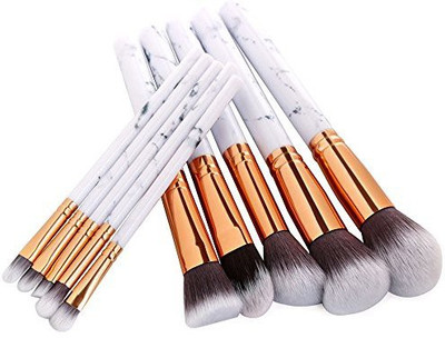 Cinidy Makeup Brush Set 10Pcs 3D Marble Pattern Synthetic Handle High Density Soft Nylon Bristles Kabuki Foundation Blush Eye Cosmetic(Pack of 10)
Cinidy Makeup Brush Set 10Pcs 3D Marble Pattern Synthetic Handle High Density Soft Nylon Bristles Kabuki Foundation Blush Eye Cosmetic(Pack of 10)